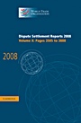 Dispute Settlement Reports 2008 - ISBN 9780521763219