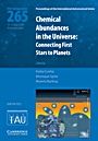 Chemical Abundances in the Universe (IAU S265) - ISBN 9780521764957