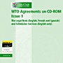 WTO Agreements on CD-ROM Issue 1 - ISBN 9780521796453
