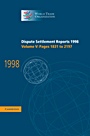 Dispute Settlement Reports 1998 - ISBN 9780521800969