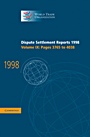 Dispute Settlement Reports 1998 - ISBN 9780521801003