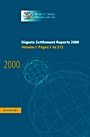 Dispute Settlement Reports 2000 - ISBN 9780521813754