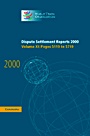 Dispute Settlement Reports 2000 - ISBN 9780521828574