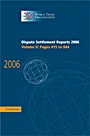 Dispute Settlement Reports 2006 - ISBN 9780521896559