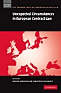 Unexpected Circumstances in European Contract Law - ISBN 9781107003408