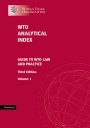 WTO Analytical Index 2 Volume Set - ISBN 9781107025257