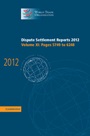 Dispute Settlement Reports 2012 - ISBN 9781107051508