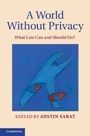 A World without Privacy - ISBN 9781107081215