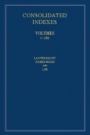 International Law Reports, Consolidated Index 3 Volume Hardback Set - ISBN 9781107081277