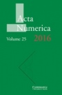 Acta Numerica 2016 - ISBN 9781107168053