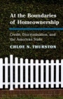 At the Boundaries of Homeownership - ISBN 9781108422055