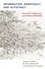 Information, Democracy, and Autocracy - ISBN 9781108430807