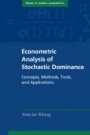 Econometric Analysis of Stochastic Dominance - ISBN 9781108472791