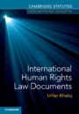 International Human Rights Law Documents - ISBN 9781316614792