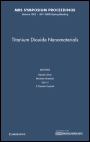 Titanium Dioxide Nanomaterials - ISBN 9781605113296