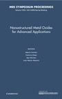 Nanostructured Metal Oxides for Advanced Applications - ISBN 9781605115290
