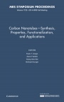 Carbon Nanotubes - Synthesis, Properties, Functionalization, and Applications - ISBN 9781605117294
