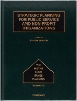 Strategic Planning for Public Service and Non-Profit Organizations - ISBN 9780080406725