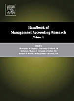 Handbook of Management Accounting Research - ISBN 9780080445649