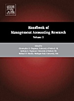 Handbook of Management Accounting Research - ISBN 9780080447544
