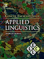 Concise Encyclopedia of Applied Linguistics - ISBN 9780080965024