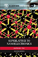 Superlattice to Nanoelectronics - ISBN 9780080968131
