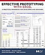 Effective Prototyping with Excel: A Practical Handbook for Developers and Designers - ISBN 9780120885824