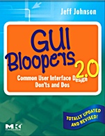 GUI Bloopers 2.0: Common User Interface Design Donts and Dos - ISBN 9780123706430