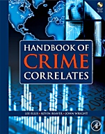 Handbook of Crime Correlates - ISBN 9780123736123