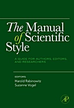 The Manual of Scientific Style: A Guide for Authors, Editors, and Researchers - ISBN 9780123739803