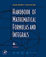 Handbook of Mathematical Formulas and Integrals - ISBN 9780123742889