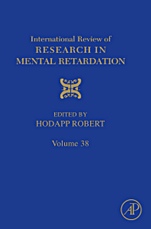 International Review of Research in Mental Retardation - ISBN 9780123744678