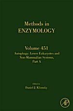 Autophagy: Lower Eukaryotes and Non-Mammalian Systems, Part A - ISBN 9780123745484