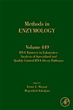 RNA Turnover in Eukaryotes: Analysis of Specialized and Quality Control RNA Decay Pathways - ISBN 9780123745842