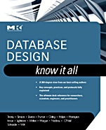 Database Design: Know It All - ISBN 9780123746306