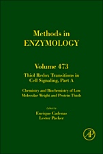 Thiol Redox Transitions in Cell Signaling, Part A: Chemistry and Biochemistry of Low Molecular Weight and Protein Thiols - ISBN 9780123813459