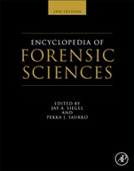 Encyclopedia of Forensic Sciences - ISBN 9780123821652