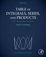 Table of Integrals, Series, and Products - ISBN 9780123849335