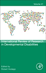 International Review of Research in Developmental Disabilities - ISBN 9780123864956
