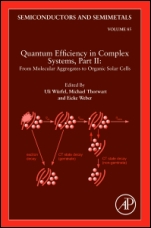 Quantum Efficiency in Complex Systems, Part II: From Molecular Aggregates to Organic Solar Cells: Organic Solar Cells - ISBN 9780123910608
