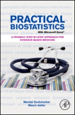 Practical Biostatistics: A Friendly Step-by-Step Approach for Evidence-based Medicine - ISBN 9780124157941