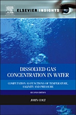 Dissolved Gas Concentration in Water: Computation as Functions of Temperature, Salinity and Pressure - ISBN 9780124159167