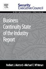 Business Continuity State of the Industry Report - ISBN 9780128008454