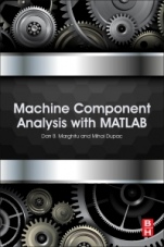 Machine Component Analysis with MATLAB - ISBN 9780128042298