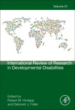 International Review of Research in Developmental Disabilities - ISBN 9780128047859