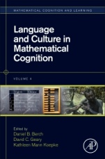 Language and Culture in Mathematical Cognition - ISBN 9780128125748