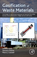 Gasification of Waste Materials: Technologies for Generating Energy, Gas, and Chemicals from Municipal Solid Waste, Biomass, Nonrecycled Plastics, Sludges, and Wet Solid Wastes - ISBN 9780128127162