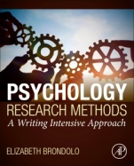 Psychology Research Methods: A Writing Intensive Approach - ISBN 9780128156803