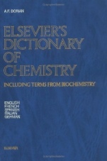Elseviers Dictionary of Chemistry: Including Terms from Biochemistry - ISBN 9780444422309