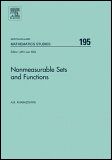 Nonmeasurable Sets and Functions - ISBN 9780444516268
